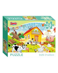 Puzzle / Slagalica, 24 kom, Domaće životinje